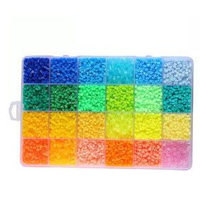 72 colors 39000pcs Perler Toy Kit 5mm/2.6mm Hama beads 3D Puzzle DIY Toy Kids Creative Handmade Craft Toy Gift